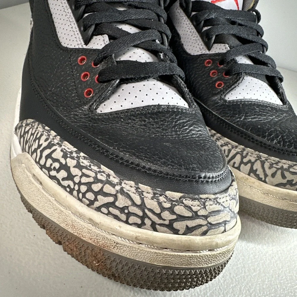 Size 9.5 - Jordan 3 Retro OG Mid Black Cement‎ ( 854262-001)